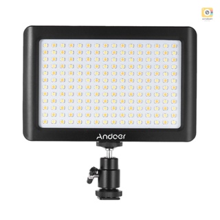 Andoer Mini Portable Dimmable Studio Video Photography LED Light Panel Lamp 3200K/6000K 192pcs Beads for   DSLR Camera DV Camcorder