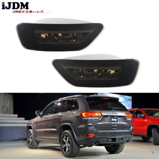 Ijdm เลนส์ไฟสะท้อน 20-SMD 3030 LED 12V สีแดง สําหรับ Jeep Grand Cherokee WK2 2011-up