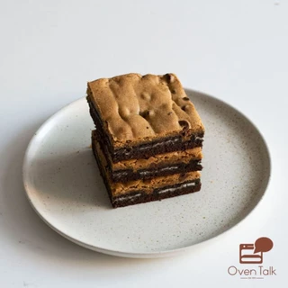 Original Brookie สอดไส้ cookie&cream ขนาด 3x3 นิ้ว | Oven Talk