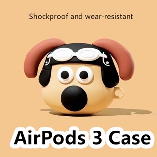 【Case Home】เคสหูฟัง แบบนิ่ม ลายการ์ตูนลูกสุนัข และไดโนเสาร์น้อยน่ารัก สําหรับ AirPods 3