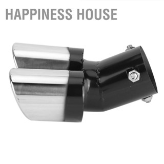 Happiness House ปลายท่อไอเสีย สเตนเลส 63 มม. 2.5 นิ้ว อุปกรณ์เสริม สําหรับรถยนต์