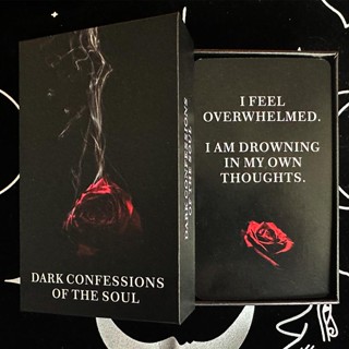 Dark Confessions Of The Soul Card Games 12x7 CM Without Manual