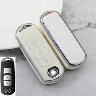 For mazda car keyless smart key case cover holder remote mazda 2 mazda 3 mazda 6 cx3 cx5 cx9