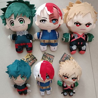 ขายดี ตุ๊กตานุ่ม รูปการ์ตูนอนิเมะ My Hero Academia Izuku Midoriya Katsuki Bakugou Shouto Todoroki ขนาด 15 ซม. 24 ซม. ของขวัญ ของเล่นสําหรับเด็ก