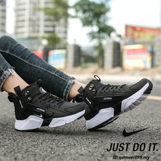 Qu230316 พร้อมส่ง N8866k N8866k Air Huarache รองเท้ากีฬา รองเท้าวิ่ง ผ้ากํามะหยี่ มีซิปคู่ สําหรับผู้ชาย ผู้หญิง