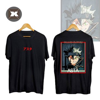 Black Clover - Asta T-shirt Short Sleeve Fashion Casual Tops Loose Round Neck Tee Shirt Anime_03