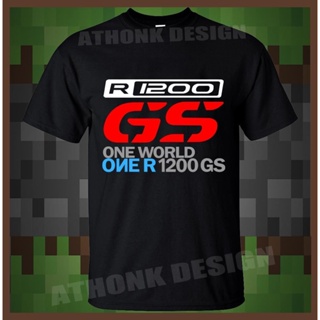 [S-5XL] เสื้อยืด ผ้าฝ้าย พิมพ์ลาย Bmw R 1200 Gsa One World One R 1200 Gs Bmw Fan Cool สําหรับผู้ชาย