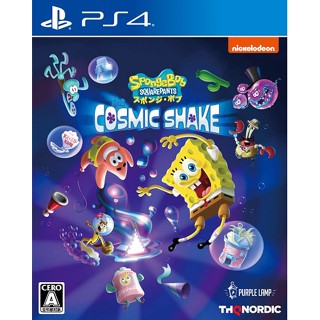 Spongebob The Cosmic Shake วิดีโอเกม PS4 จากญี่ปุ่น หลายภาษา ใหม่