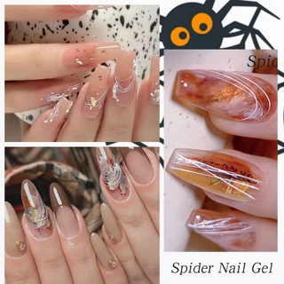 ใหม่ สายกาว แบบดึง ยืดหยุ่น สําหรับตกแต่งเล็บ DIY