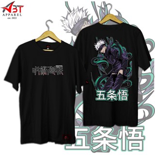 T shirt For Men Tops Unisex Satoru Gojo For Men Women Character Shirts Cotton Black White Menswear_03