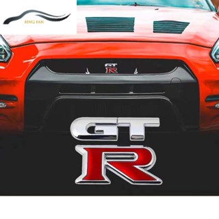 Xinfan สติกเกอร์โลโก้ GTR NISSAN GTR 3D สําหรับติดตกแต่งรถยนต์ รถบรรทุก NISSAN GTR