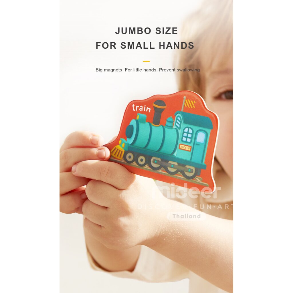 Mideer มิเดียร์ MAGNET ตัวอักษรแม่เหล็กเสริมการเรียนรู้ - รูปที่ 3