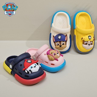 [P&amp;X] Paw Patrol Crocs Baotou รองเท้าแตะ กันลื่น ลายการ์ตูน เหมาะกับเดินชายหาด แฟชั่นฤดูร้อน สําหรับเด็ก