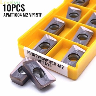 ⭐ Hot Sale ⭐Carbide Inserts Set Tools VP15TF 10 Pcs/set APMT1604PDER-M2 Accessories