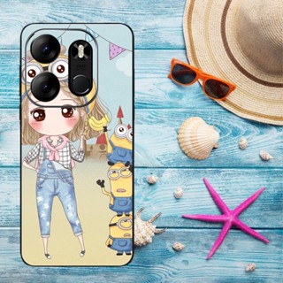 เคสโทรศัพท์มือถือ ลายเพ้นท์น่ารัก แฟชั่น สําหรับ ITEL A60