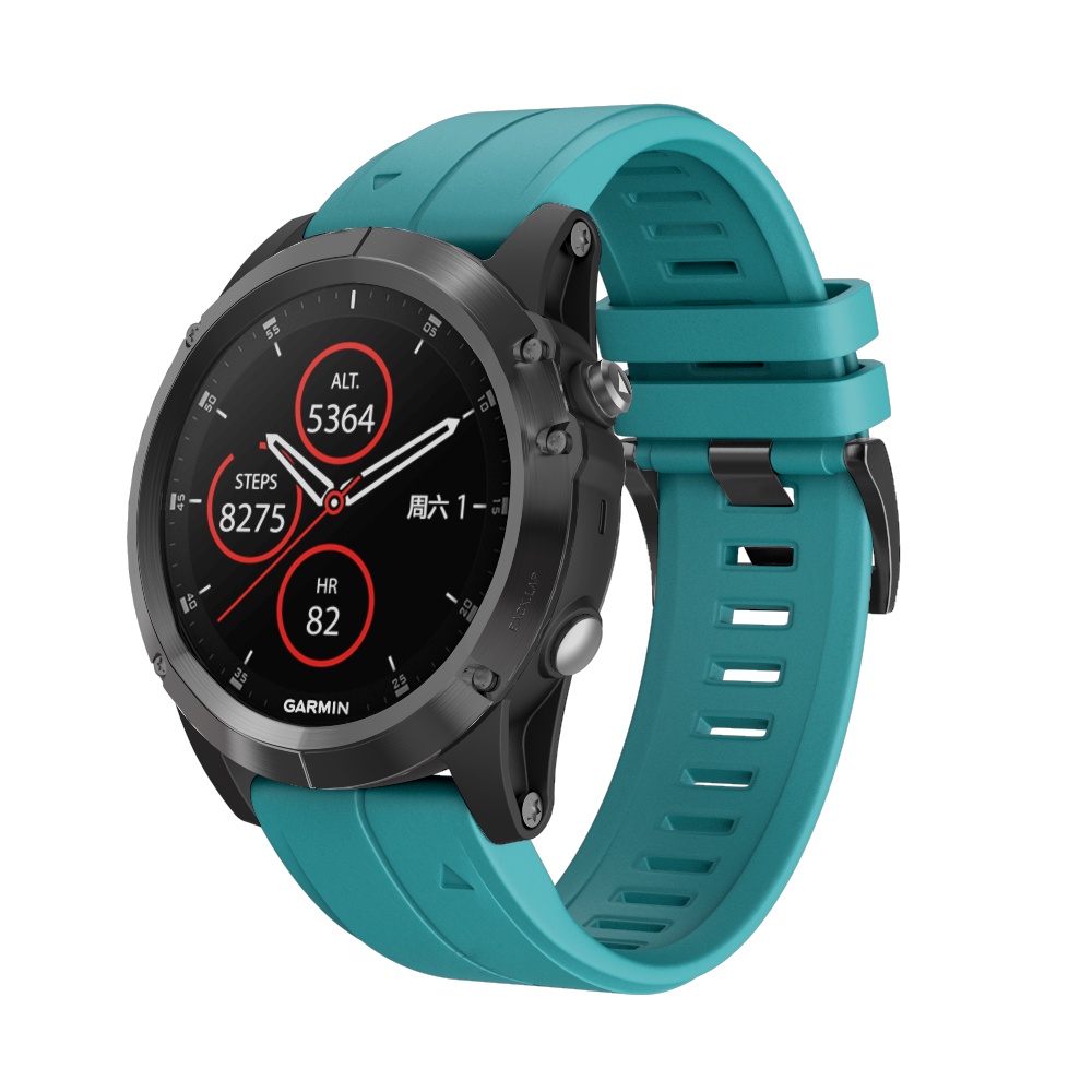 22mm 26mm สายซิลิโคนสําหรับ Garmin Fenix 7 8,Fenix 6,Fenix 5 plus,instinct 2 ,Forerunner 955 745 935 945 3 hr,Fenix 5X,Fenix 6X Fit สายรัดข้อมือ