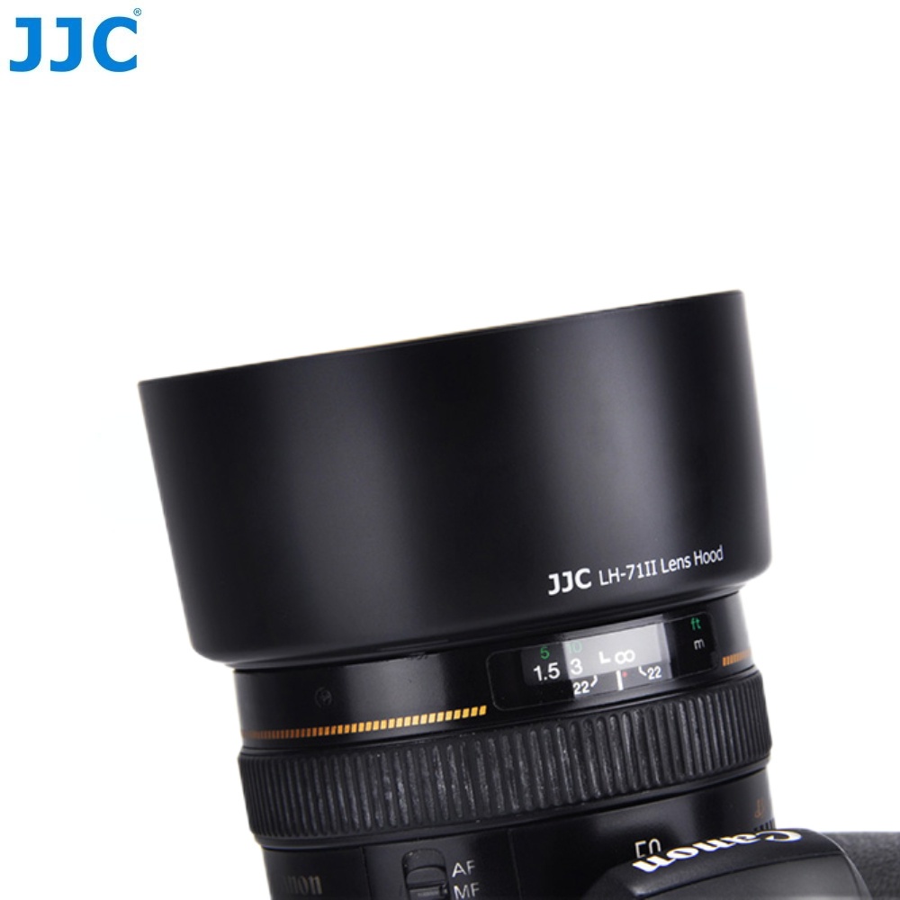 JJC Lens Hood ES-71II เลนส์ฮู้ดกล้อง แบบเปลี่ยน สําหรับเลนส์ Canon EF 50mm F1.4 USM & EF 50mm F1.4