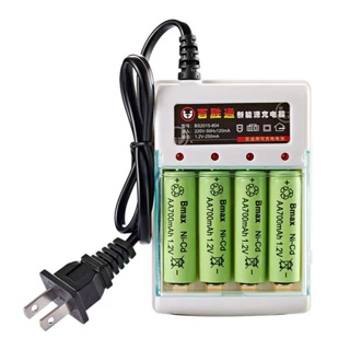 Battery Charger เครื่องชาร์จถ่าน AA  AAA 4 ก้อนที่มีคุณภาพสูง ถ่าน