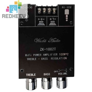 ZK-1002T Bluetooth-Compatible Amplifier HIFI 2.0 Channel 100Wx2 Audio Board