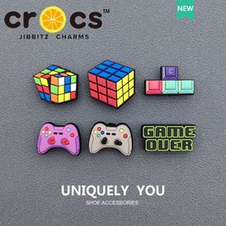 Jibbitz crocs ชุดอุปกรณ์เสริมหัวเข็มขัด สําหรับรองเท้าเกมเมอร์