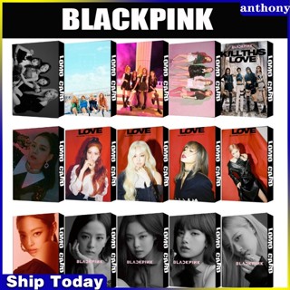 Anthony พร้อมส่ง อัลบั้มการ์ดโลโม่ BLACKPINK Kpop "SQUARE UP" "Kill This Love" Jennie Jisoo Rose Lisa HD 30 ชิ้น ต่อกล่อง