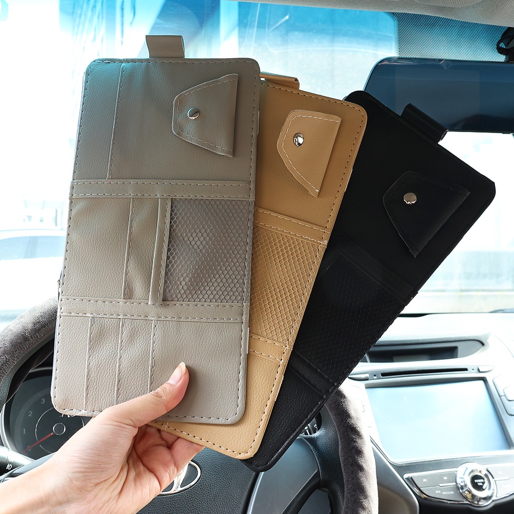 #อุปกรณ์เสริมรถยนต์ #ของแต่งรถภายใน #กระเป๋าใส่บัตรรถยนต์ #กระเป๋าใส่บังแดดรถยนต์ #อำนวยความสะดวกในรถยนต์