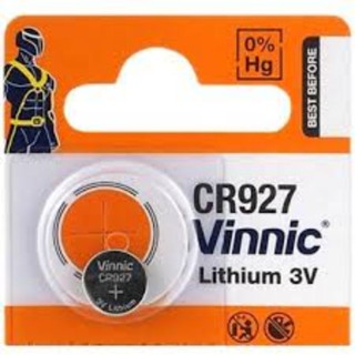 ถ่าน ถ่านกระดุม Vsai, Vinnic CR927 3V Lithium Battery 3V ของใหม่ ของแท้