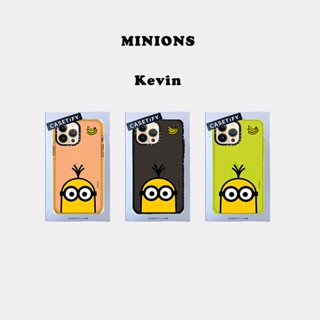 Casetify MINIONS Kevin เคส IPhone 14 13 12 11 Pro MAX Mini XS MAX XR X SE 6 6S 7 8 Plus เคส TPU นิ่ม