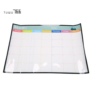 Erasable Magnetic Whiteboard Dry Erase Board Magnets Fridge Refrigerator To-Do List Monthly Daily Weekly Planner Schedules