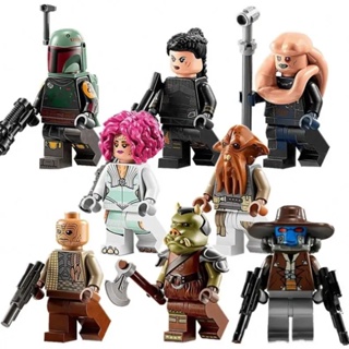 ของเล่นตัวต่อฟิกเกอร์ Star Series Boba Fett Darth Maul Bane Fennec Shand Gamorrean ขนาดเล็ก ของขวัญ สําหรับเด็ก