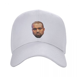 Jsba 【พร้อมส่ง】หมวกเบสบอลแฟชั่น ลาย Kanye West Funny Meme ปรับได้ เหมาะกับฤดูร้อน สําหรับผู้ชาย ผู้หญิง