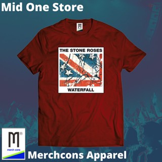 oversize T-shirt Mod134/kaos BAND THE STONE ROSES ป้ายแท็ก MERCHCONS ขนาดภายนอก / KAOS Music DISTRO S-5XL