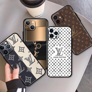 เคสโทรศัพท์มือถือ ซิลิโคน TPU กันกระแทก ลายโลโก้ LV แฟชั่น สําหรับ Apple iPhone 13 PRO MAX MINI