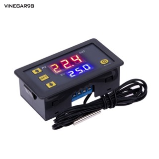 Vine W3230 DC 12V 20A เทอร์โมสตัทดิจิทัล LCD ควบคุมอุณหภูมิ สัญญาณเตือนภัย