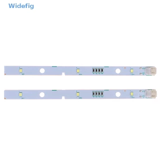 Widefig แถบไฟ LED สําหรับตู้เย็น RONGSHENG HISENSE 2 ชิ้น349766 ของดี