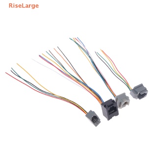 [RiseLarge] ซ็อกเก็ตตัวเมีย 616E 623k 616M 641D RJ11RJ12RJ45 พร้อมสายเคเบิล 15 ซม. สําหรับโทรศัพท์มือถือ 5 ชิ้น