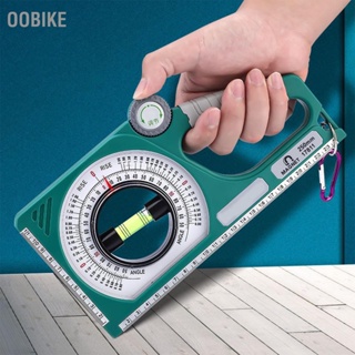 OObike Inclinometer มัลติฟังก์ชั่ฟองเครื่องวัดมุมระดับที่ชัดเจนมาตรวัดมุมแบบพกพาความแข็งแรงสูง