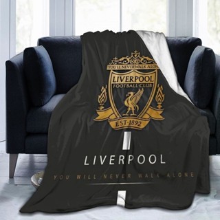 【พร้อมส่ง】ผ้าห่ม ผ้าสักหลาด แบบนิ่ม ลาย Liverpools ให้ความอบอุ่น ใส่สบาย สําหรับโซฟา ห้องนอน ห้องนั่งเล่น เหมาะกับเด็ก และผู้ใหญ่