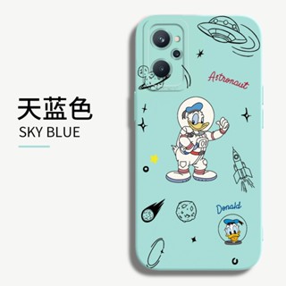 เคสโทรศัพท์มือถือซิลิโคน TPU แบบนิ่ม ลายการ์ตูนโดนัลด์ดั๊ก กันกระแทก ป้องกันกล้อง สําหรับ Realme 9i 9 4G Pro Plus 9 Pro+ X2 X50 Pro 5G XT X2 K5