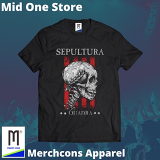 oversize T-shirt Mod216/kaos BAND SEPULTURA ป้ายแท็ก MERCHCONS ขนาดภายนอก / KAOS Music DISTRO S-5XL