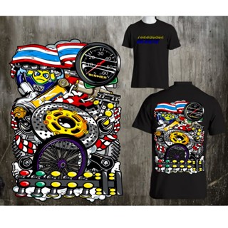  2023 New Original Design  Motorcycle Shirt Thailook Shirt Thailand Shirt Daeng Shirt  Cotton Men Fahsion T-shirt_03