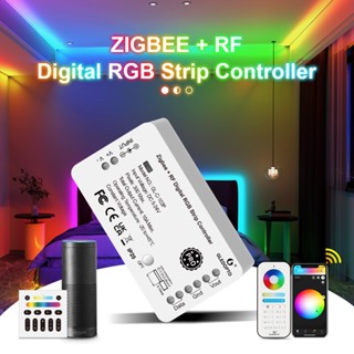 Gledopto ZigBee RF แถบไฟไดนามิก LED ควบคุมพิกเซล สําหรับ WS2811 WS2812