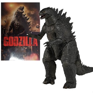 พร้อมส่ง NECA 2014 โมเดลฟิกเกอร์ Godzilla Monster ขยับได้ ขนาด 23.3 ซม. เหมาะกับฤดูใบไม้ร่วง ฤดูหนาว สําหรับผู้ชาย JNPJ