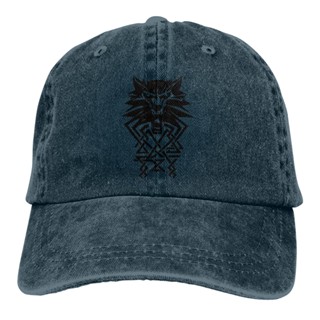 ใหม่ หมวกผ้ายีน ผ้าฝ้าย 100% ลาย The Witcher Wild Hunt Game XQ ใส่สบาย เข้าได้กับทุกชุด แฟชั่นฤดูใบไม้ร่วง และฤดูหนาว สําหรับแฟนคลับ