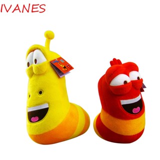 IVANES Creative Larva Plush Toys Christmas Worm Stuffed Doll Korean Anime Kid Cartoon Birthday Funny Children Insect Slug/Multicolor