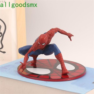 Allgoods ตุ๊กตาฟิกเกอร์ Marvel Avengers Movies Spider Man ขนาดเล็กของสะสมสําหรับเด็ก