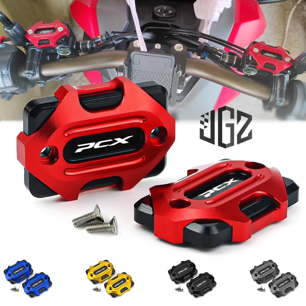 2 ชิ้น ฝาครอบน้ํามันเชื้อเพลิง CNC สําหรับรถจักรยานยนต์ HONDA PCX 150 160 All Year