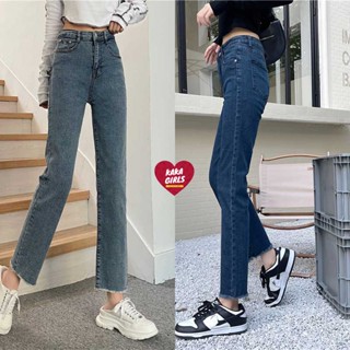 long  jeans กางเกงยีนขายาวลําลอง  long  jeans กางเกงยีนขายาว กางเกงยีนส์เเฟชั่นผู้หญิง