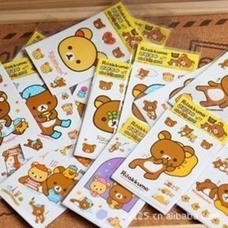 สติ๊กเกอร์ Rilakkuma 2 แผ่น