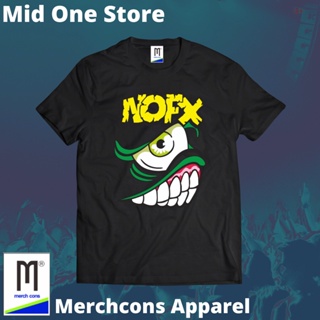 oversize T-shirt Mod1222/kaos BAND NOFX ป้ายแท็ก MERCHCONS SIZE Outside/KAOS Music DISTRO S-5XL